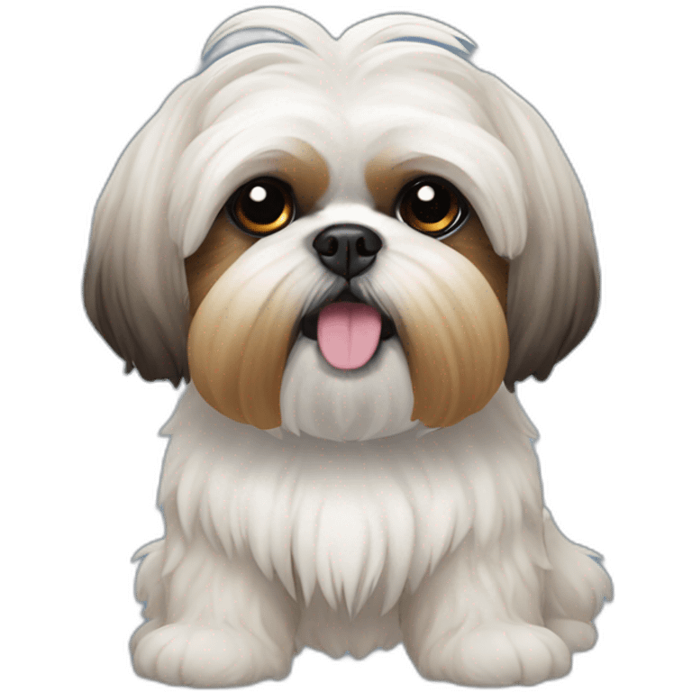 Shih tzu déguisement halloween emoji