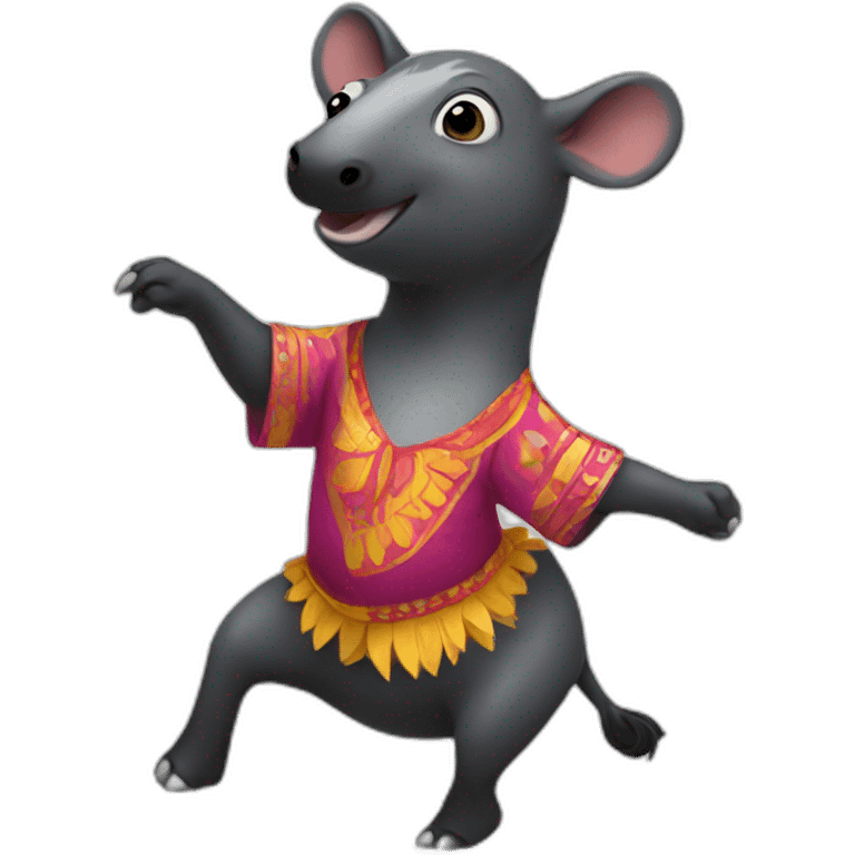 tapir dancing samba emoji