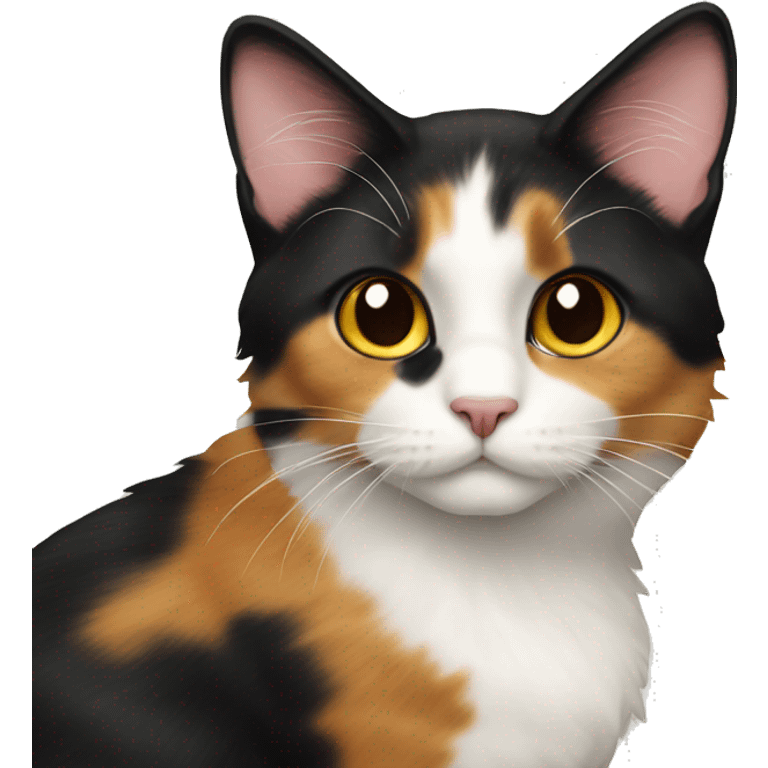 Calico cat emoji