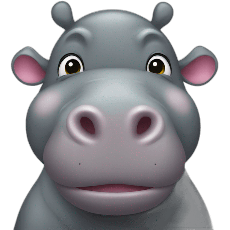 party-hippo emoji