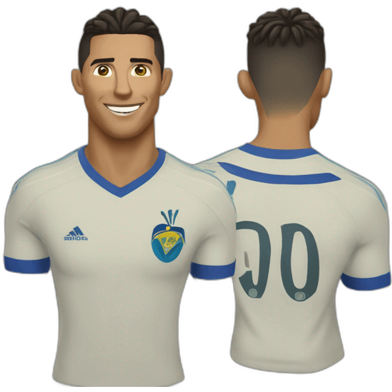 Alnassr ronaldo confused emoji