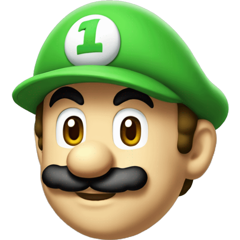 Luigi from Super Mario Bros emoji