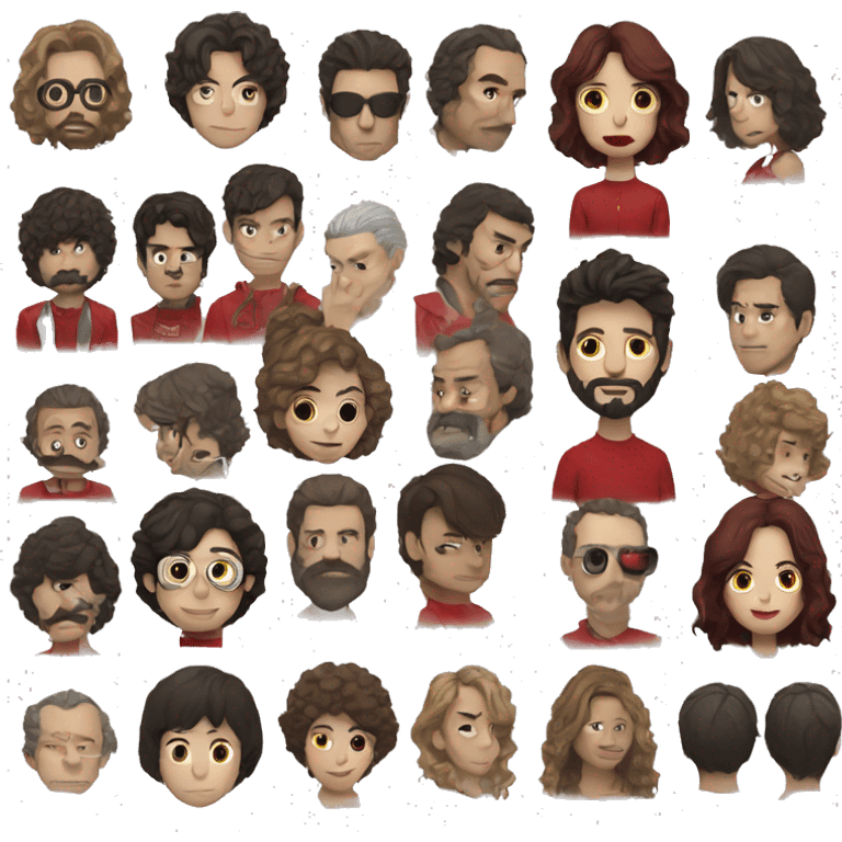 La casa de papel  emoji