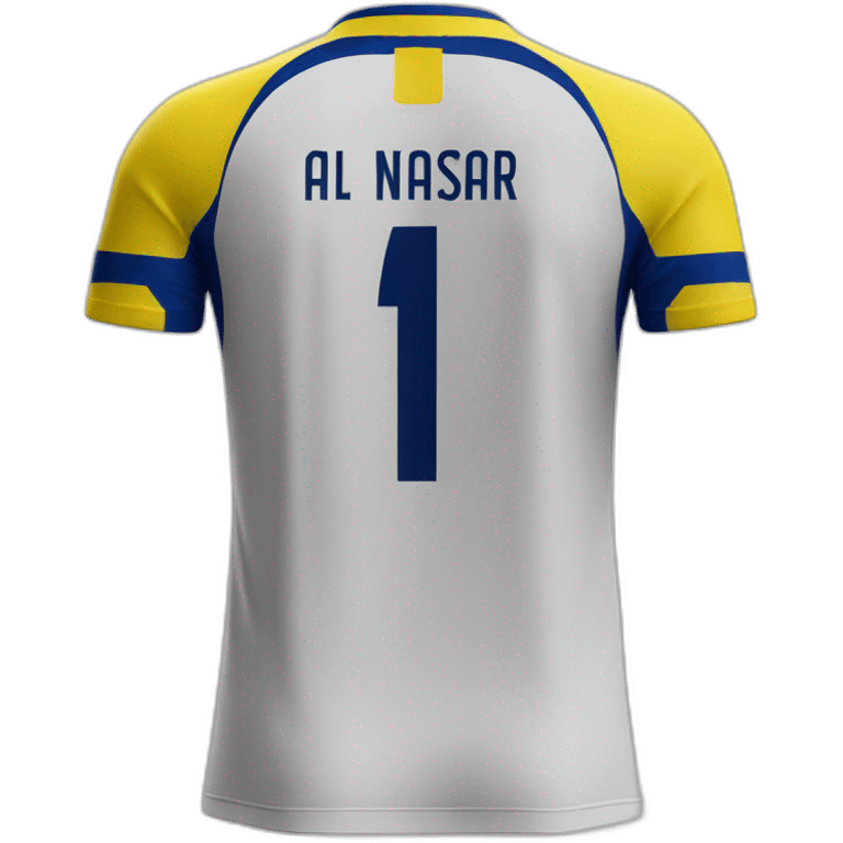 Al nassr home kit back view emoji