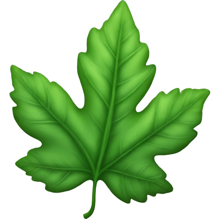 Leaf emoji