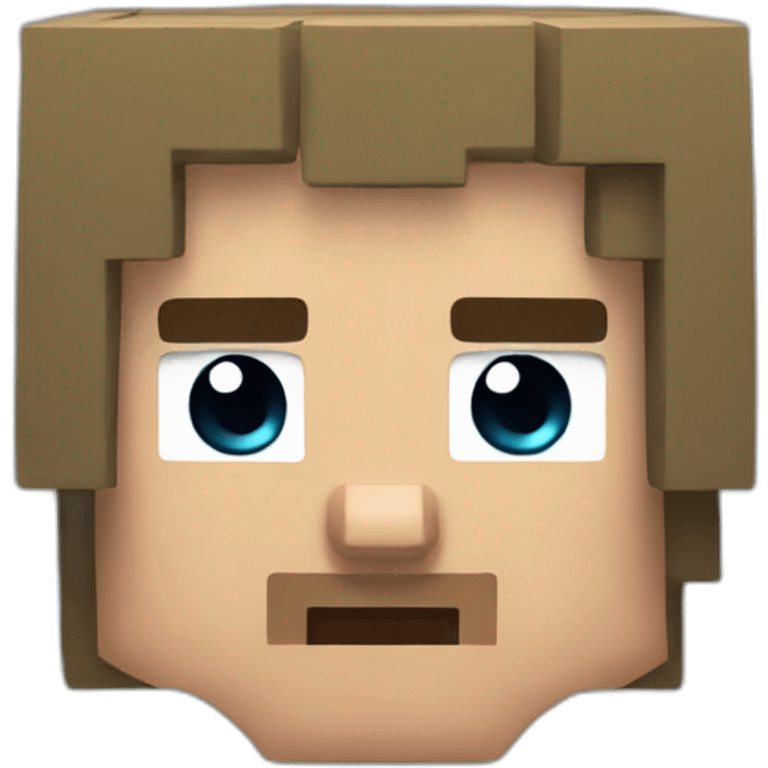 Steve Minecraft emoji