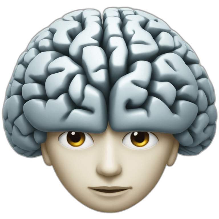 artificial inteligence brain emoji