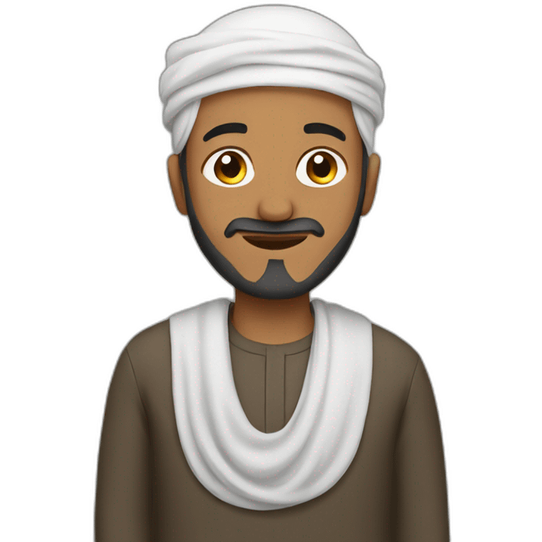 Muslim man emoji