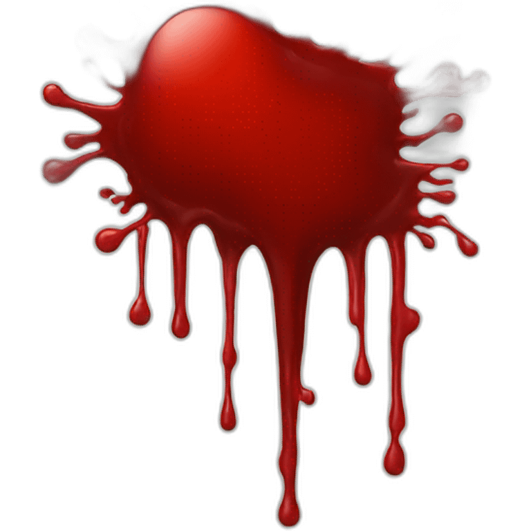 blood splatter emoji