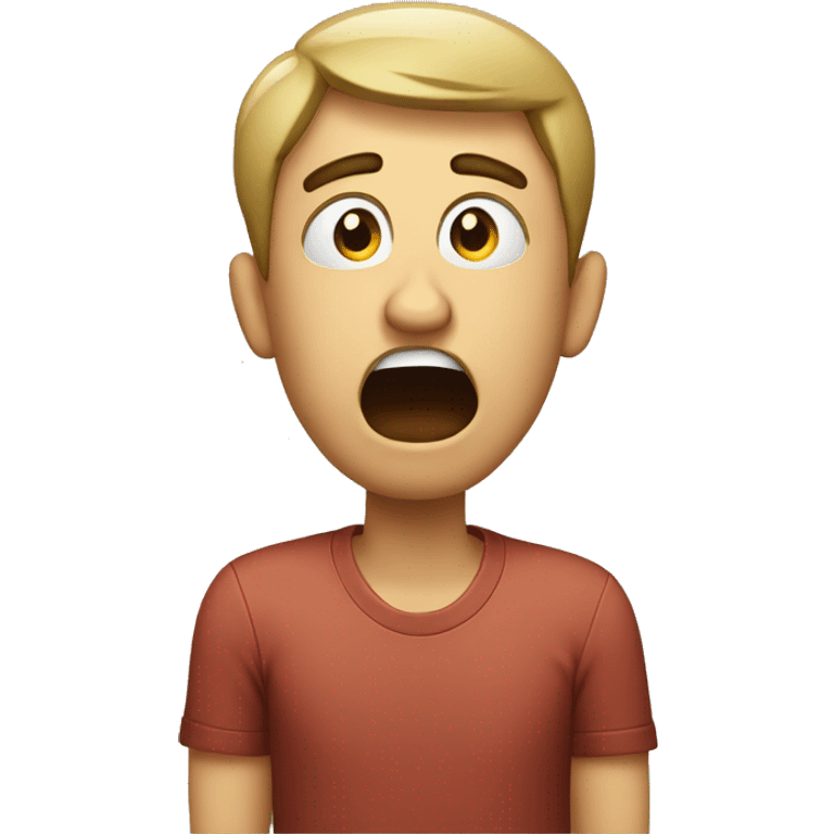 Shocked Man hold his head  emoji