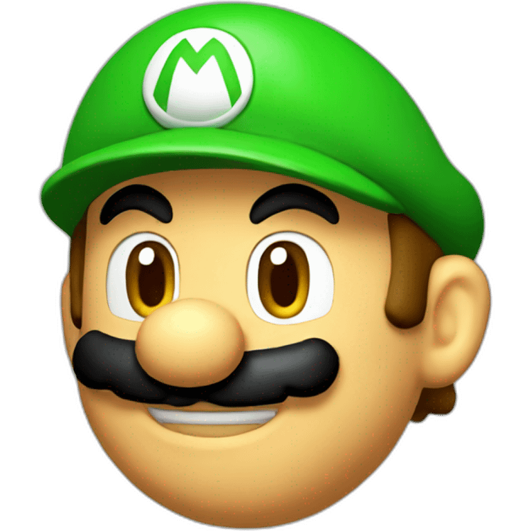 Mario head emoji