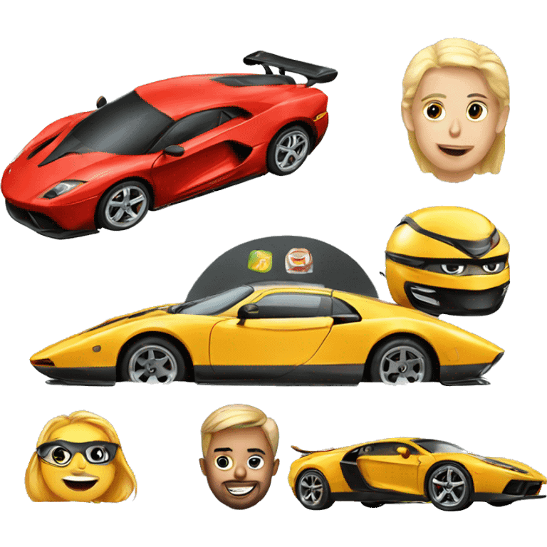 Super cars emoji