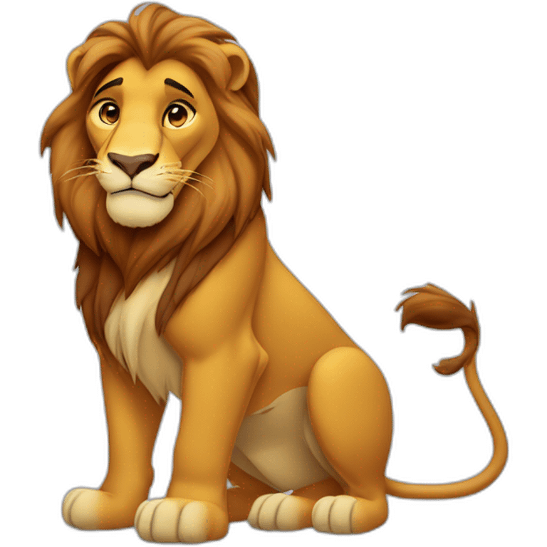 Le Roi Lion Disney emoji