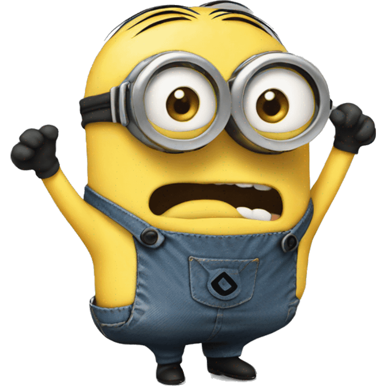 Minion crying because it’s sad  emoji