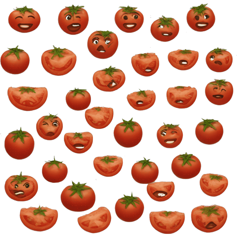 Tomates farcies et riz emoji