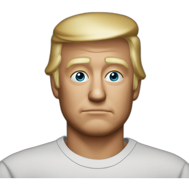 Trump mugshot emoji