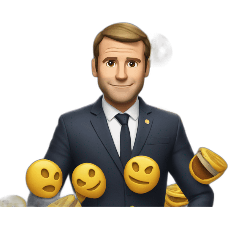 Macron fortnite emoji