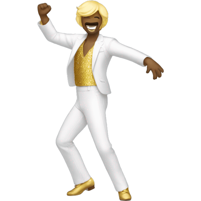 Disco man dancing emoji