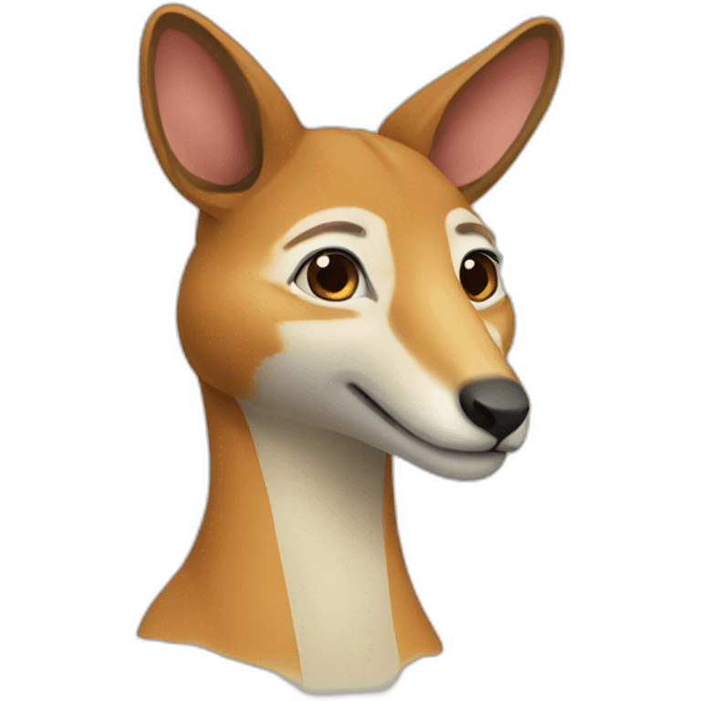 A cangaroo emoji