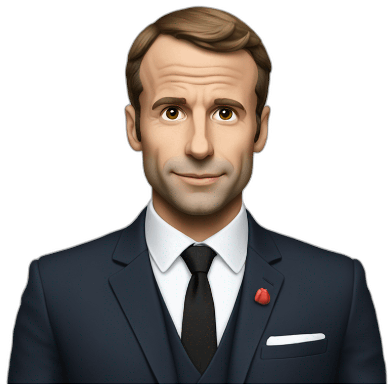 Macron smok emoji