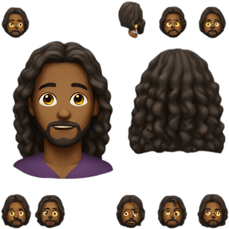 Black jesus emoji