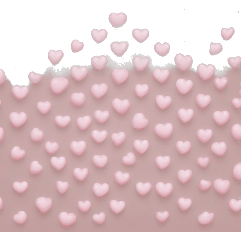 pearl light pink heart emoji