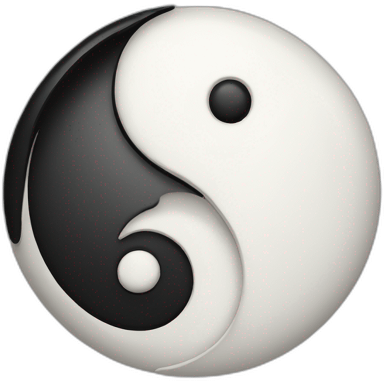 ying yang emoji