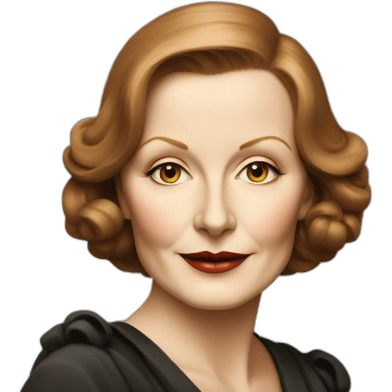 greta garbo emoji