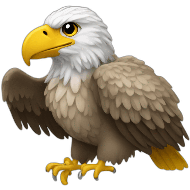 Aigle albanais emoji