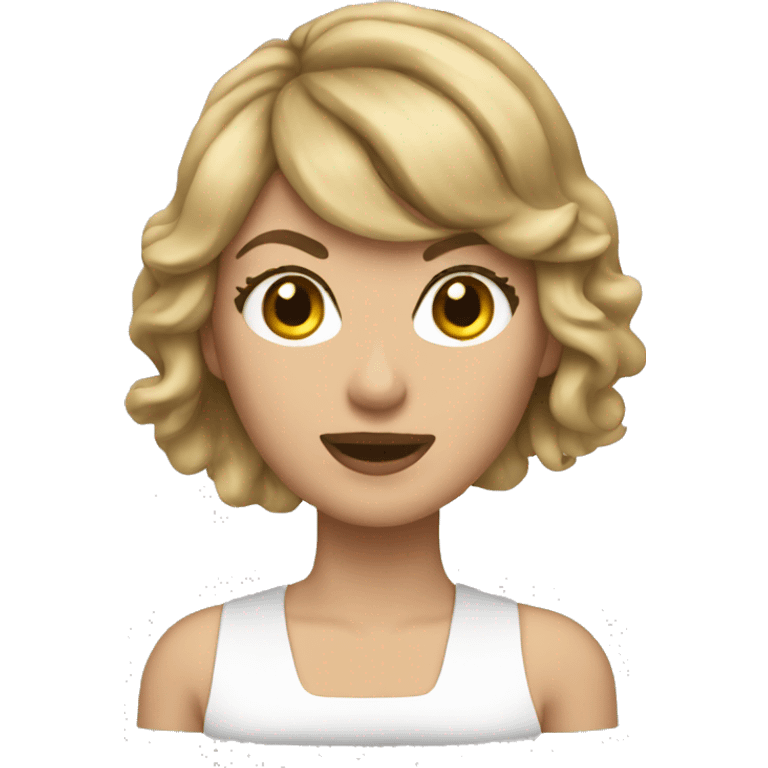 Create a Taylor swift emoji  emoji