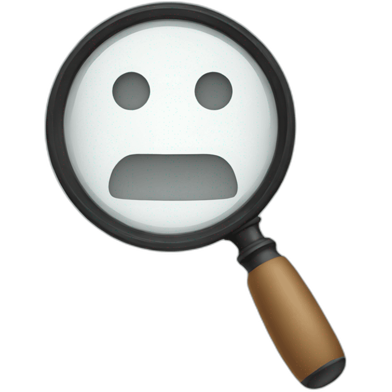 magnifier emoji