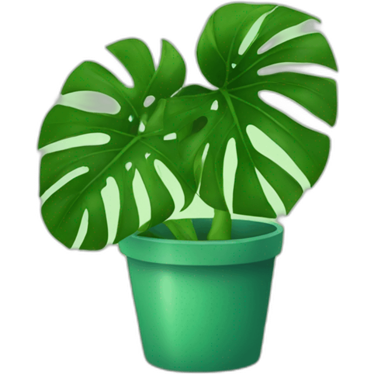 monstera emoji