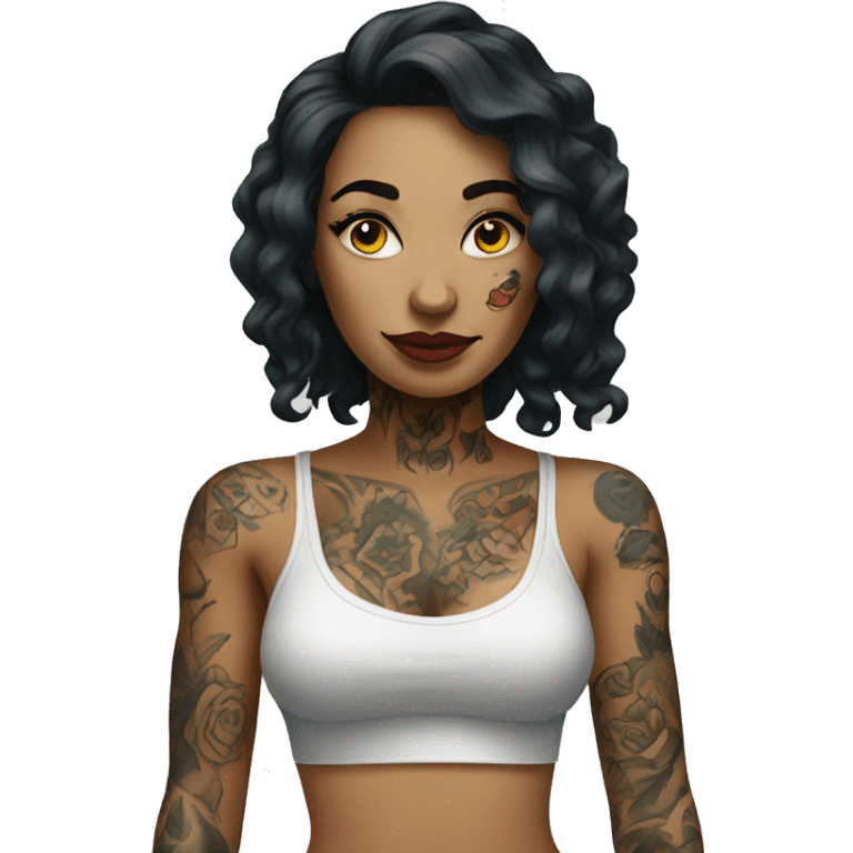 tattooed-woman emoji