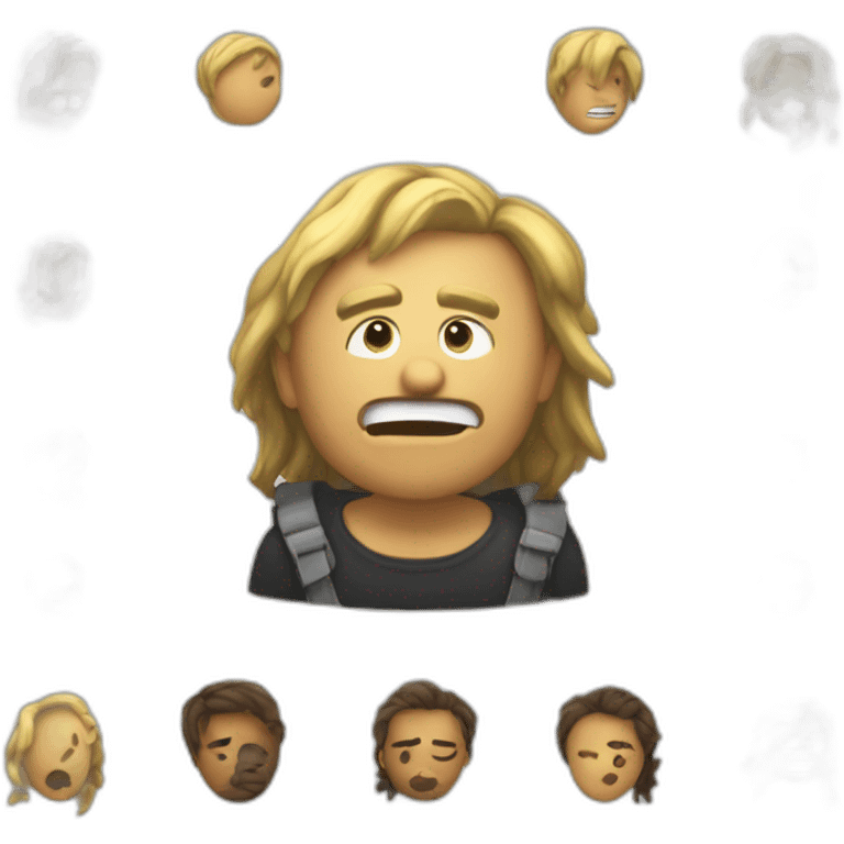 Emoji avec des points d'interrogations  emoji