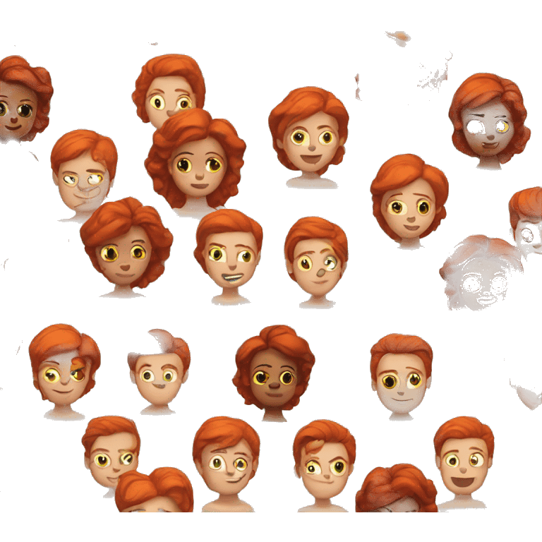 Red head princess emoji