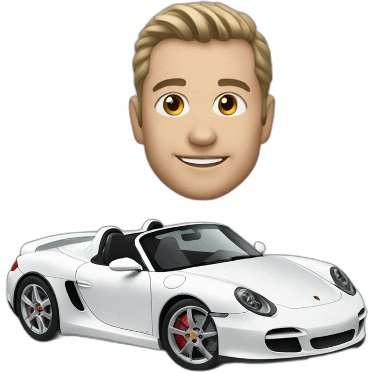 Porsche spyder emoji