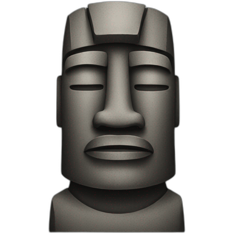 Moai emoji