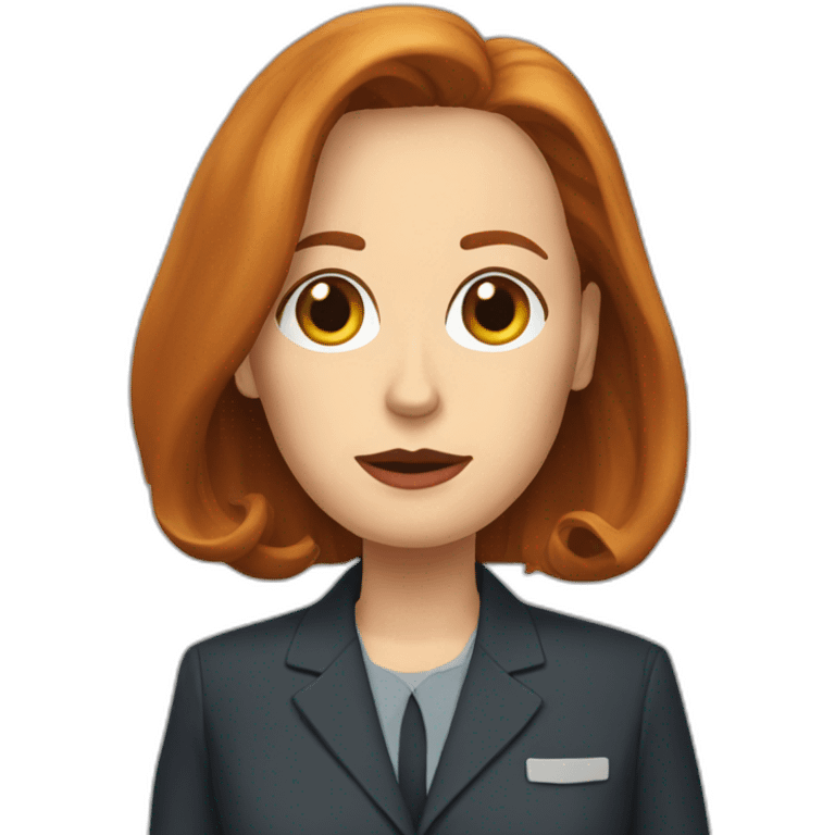 dana scully emoji