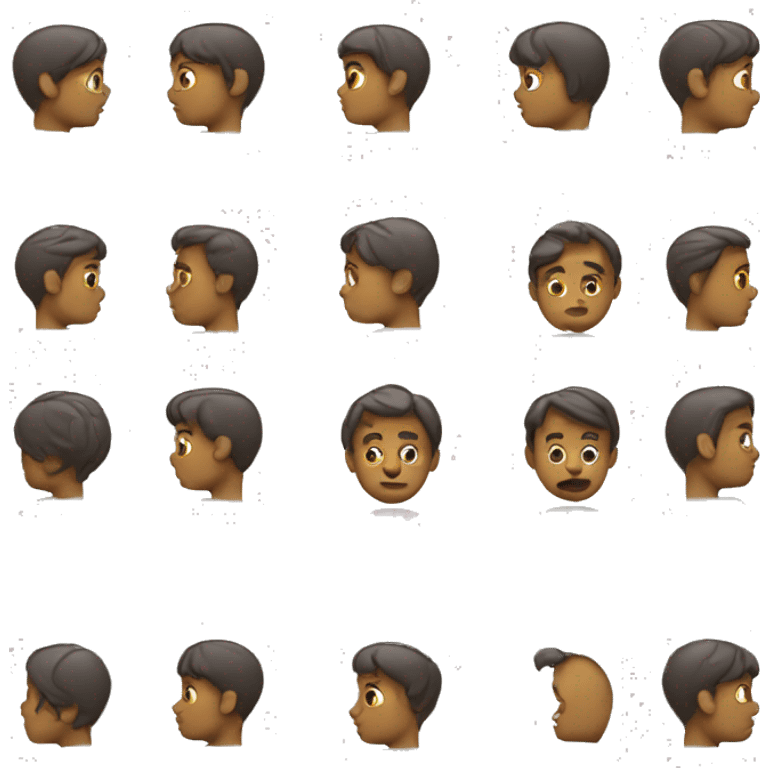 thinking person apple emoji style emoji