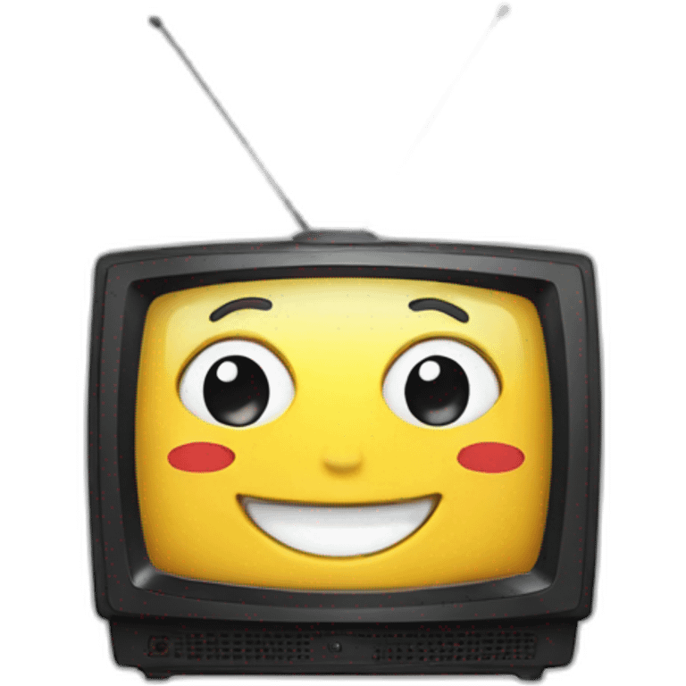 Happy tv emoji