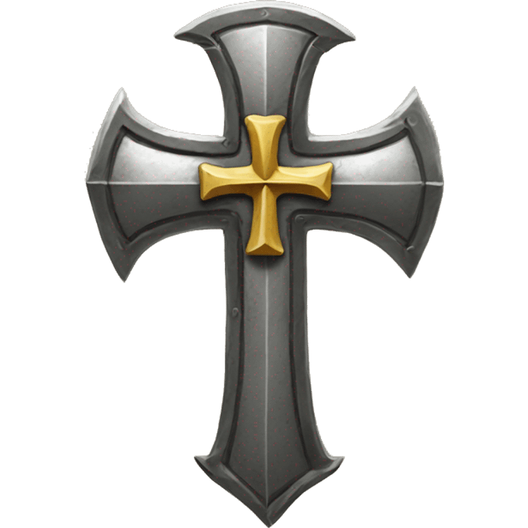 Crusader cross  emoji