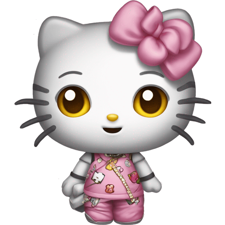 hello kitty chibi emoji