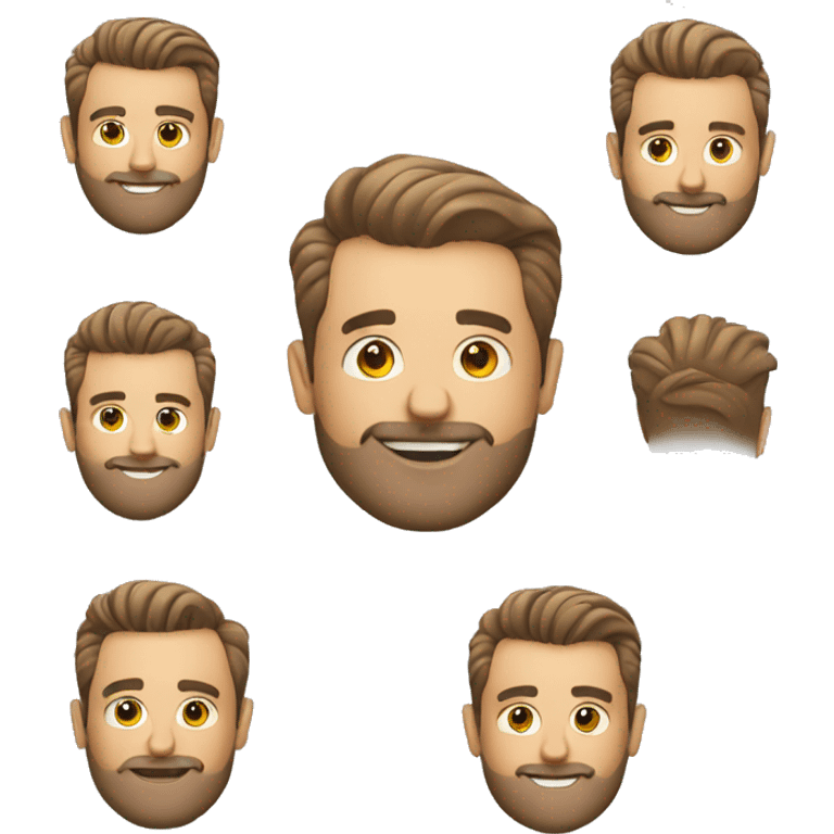 Barber shop men emoji