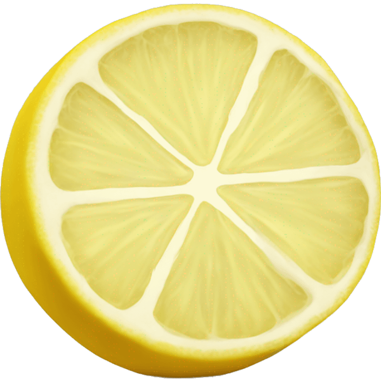 Lemon slice emoji