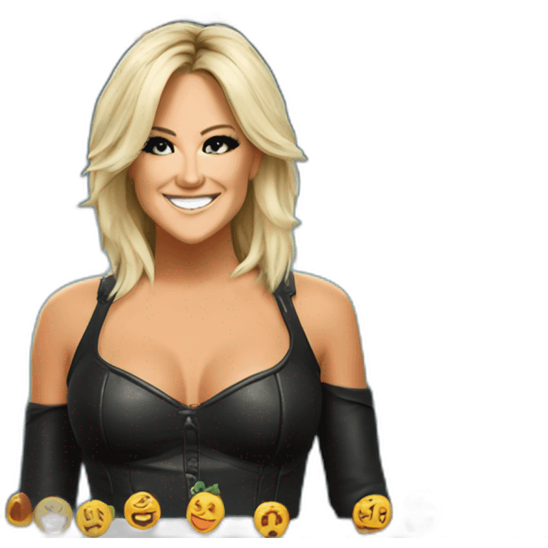 Helene fischer in helloween emoji