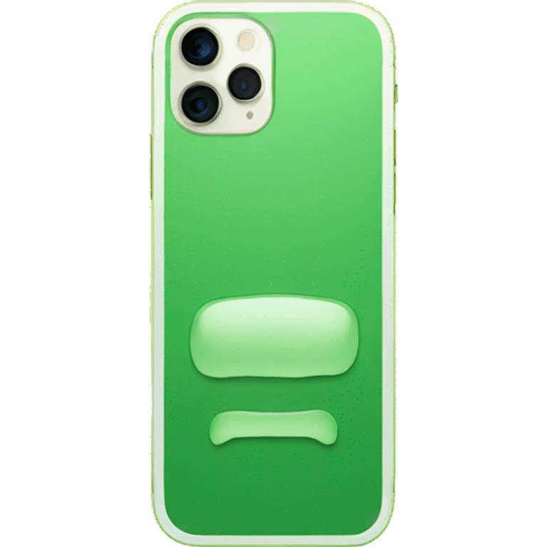 iPhone 12 vert emoji