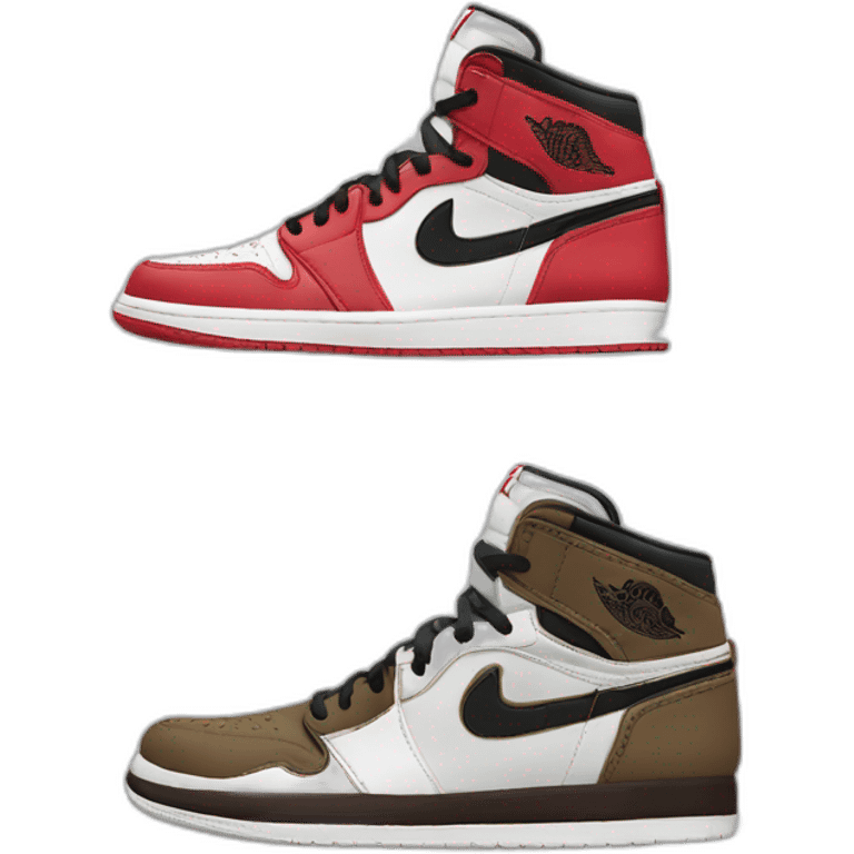 Jordan 1 shoes emoji