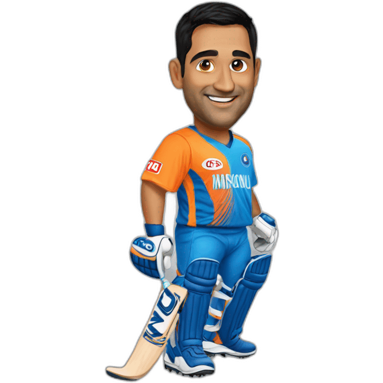 Dhoni emoji