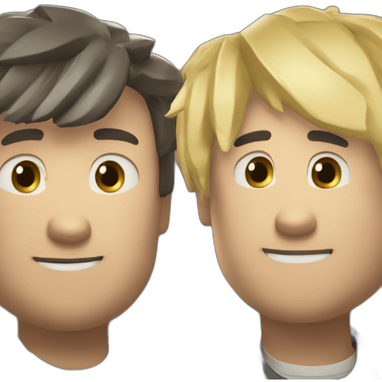 David Baszucki and Erik Cassel (Roblox) emoji