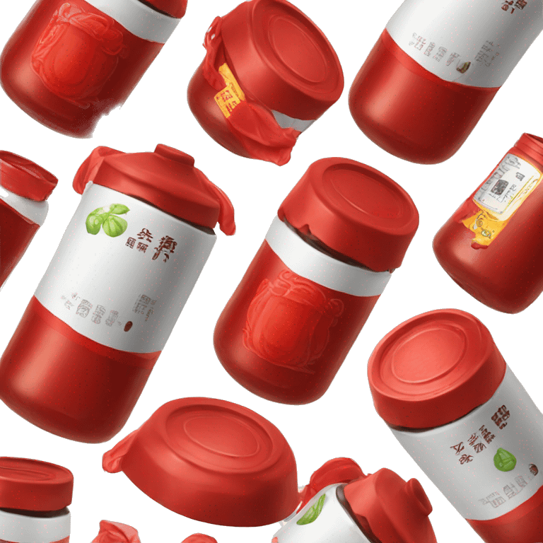 sweet soy sauce Red Lids emoji